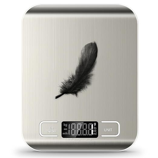 Cross-Border Hot-Selling Electronic Scale, Accurate Gram Weight Scale, Stainless Steel Small Bench Scale, Electronic Kitchen Scale, Household Food Baking Scale