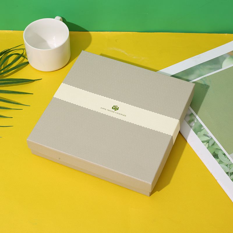 厂家批发新款天地盖复古牛皮纸项链手镯饰品包装礼盒详情10