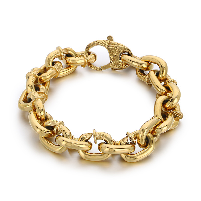 Powerful nail necklace bracelet