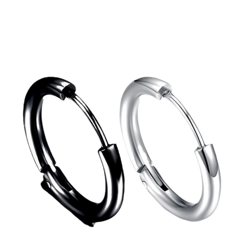 Серебряные серьги, пирсинг, 1,2 мм