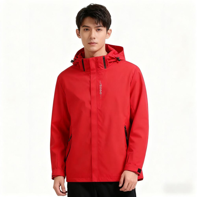 Jacket Men's Early Autumn 2025 New Loose Hooded Windproof Boys Casual Work Jacket Spring and Autumn Jacket Men's Early Autumn 2025 New Loose Hooded Windproof Boys Casual Work Jacket Spring and Autumn