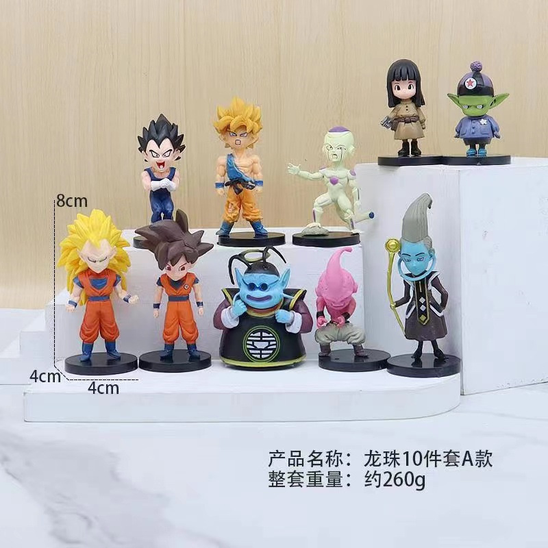 漫画アニメーションシリーズハンドモデル海賊ドラゴンボール装飾品ヒーロー王連合クリップ人形|undefined