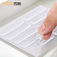 透明衝突防止ドアノブ衝突防止ストリップに傷がないシリコンゴム落下防止ドアシール静音保護シール冷蔵庫消音ドアマット
