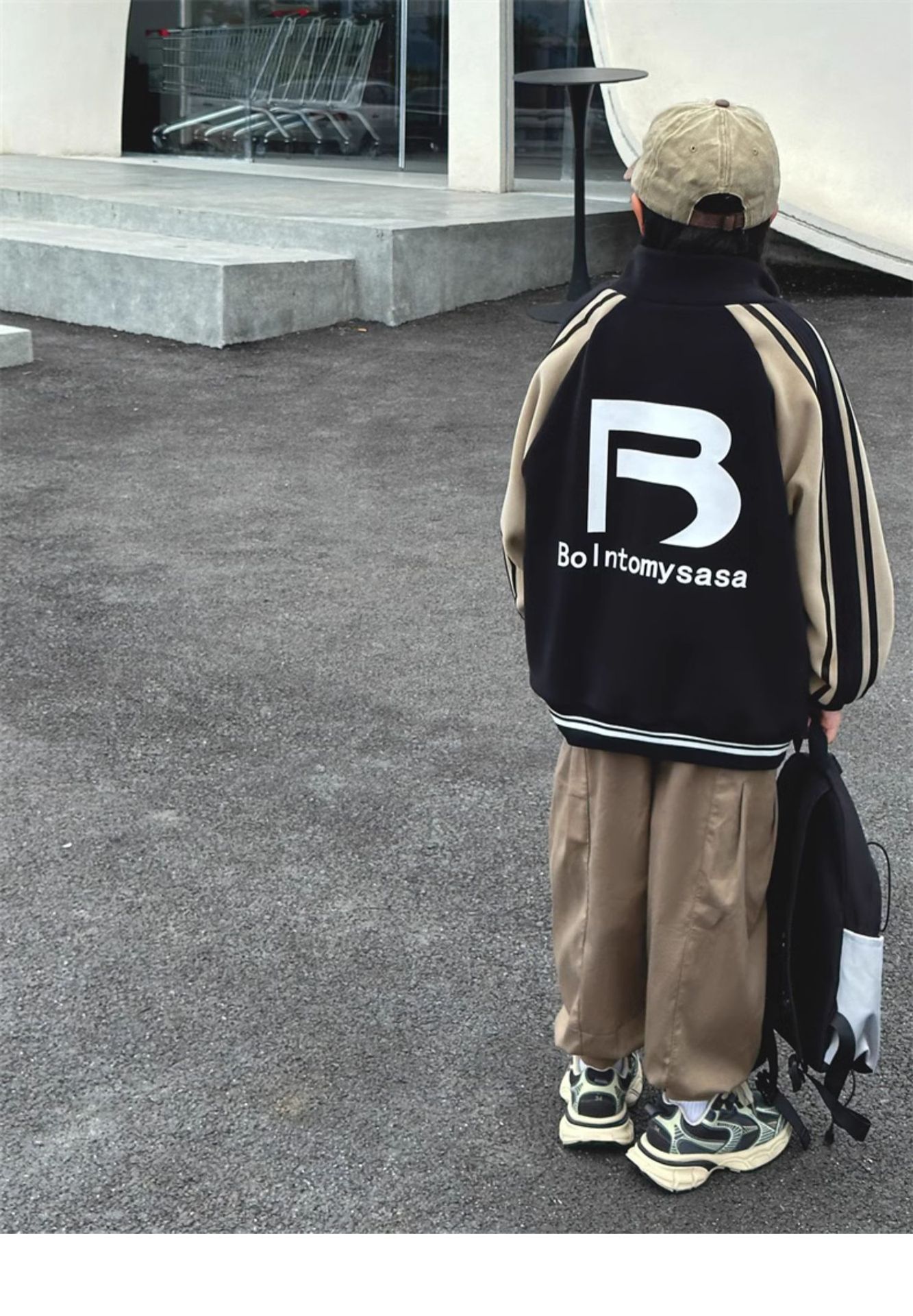 2024 New Loose Jacket, Spring and Autumn Versatile Cardigan, Boys' Handsome Hoodie, Baseball Jacket_voghion.com