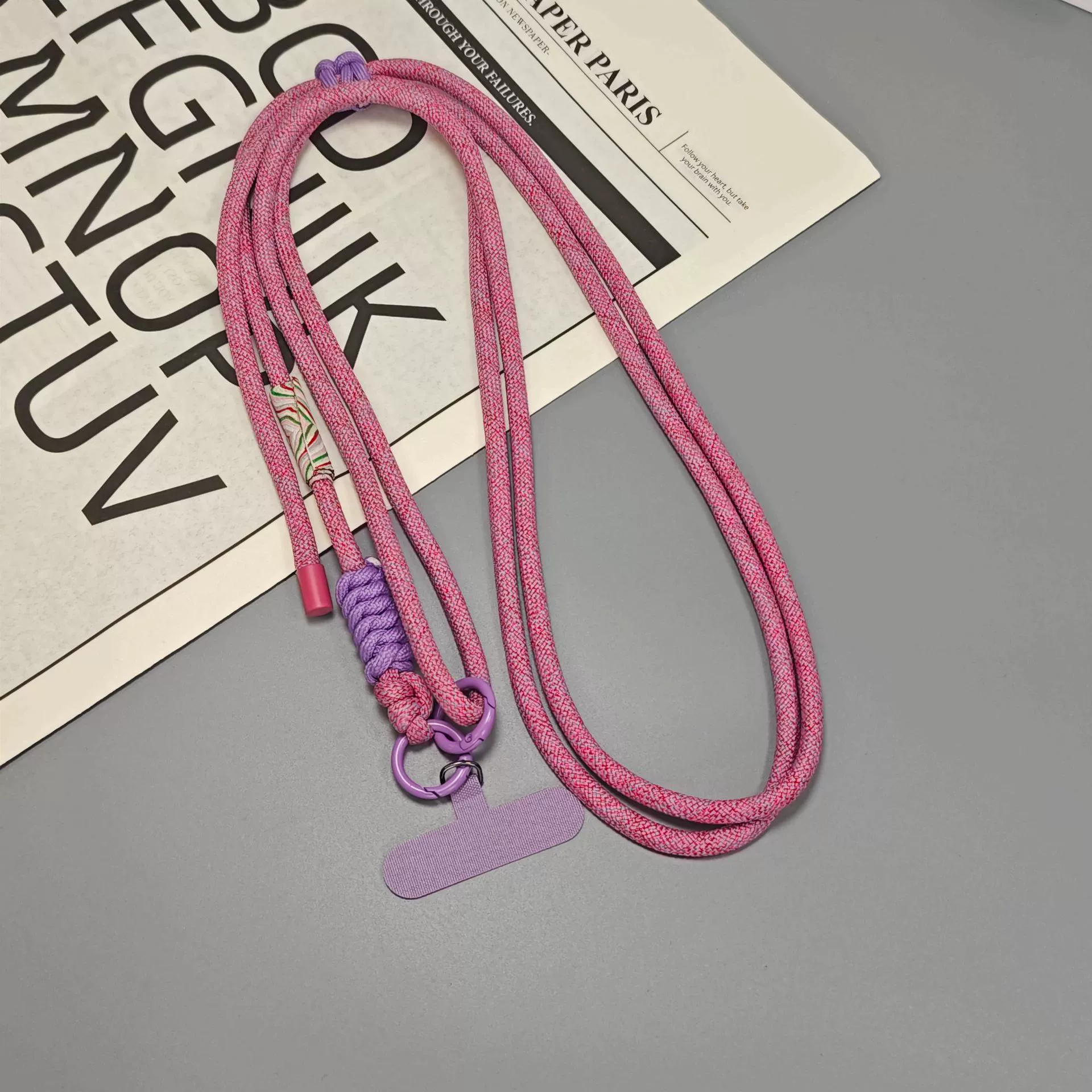 Прилив длинного мобильного телефона ремешок с регулируемым плечом