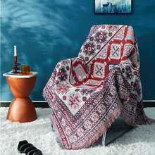 沙发盖布沙发巾波西米亚沙发毯民宿民族风西域沙发布单人椅子套罩