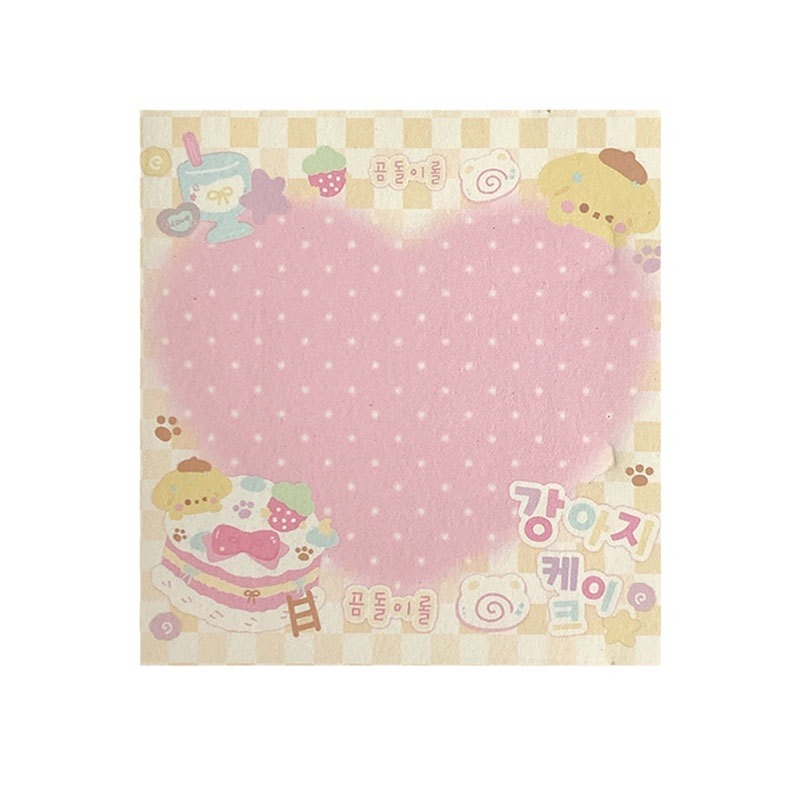 オリジナルの子犬の付箋はかわいいです。|undefined
