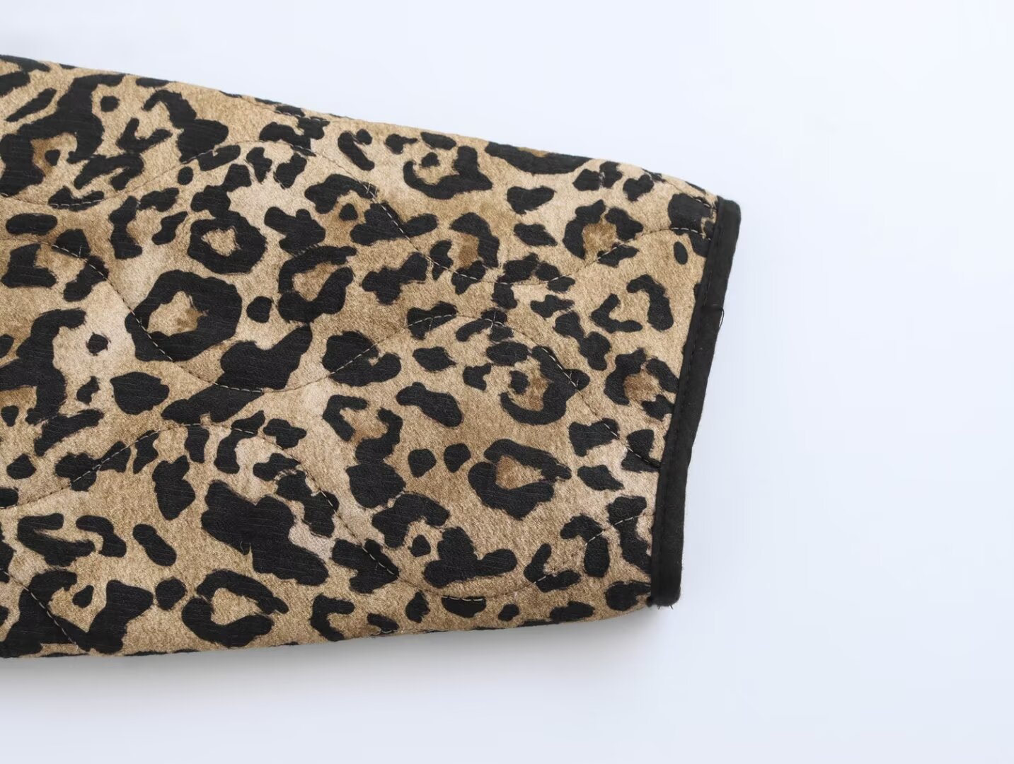 Women's Streetwear Leopard Single Breasted Cardigan Cotton Clothes display picture 16