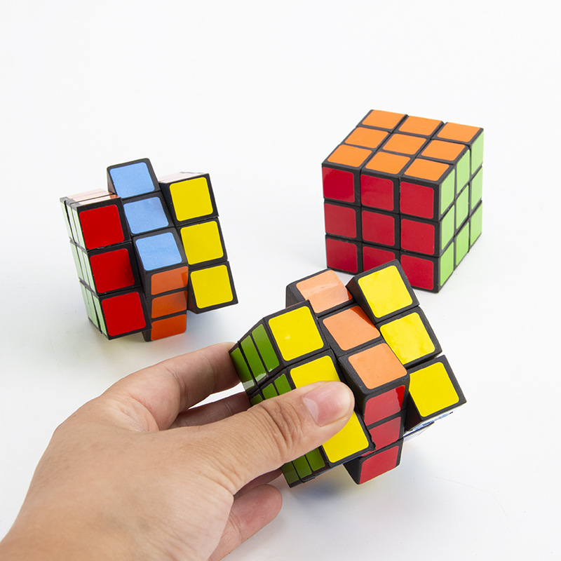 T Children's 5.3cm Rubik's Cube Children's Intellectual Toy Rubik's Cube Smooth Beginner Speed Twist Intellectual Gift