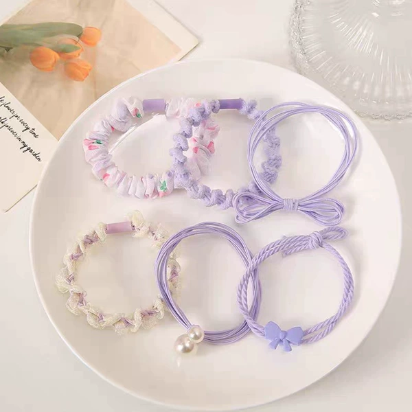 Purple set, 6 pieces