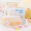 Capacious cute pencil case for elementary school students, for secondary school