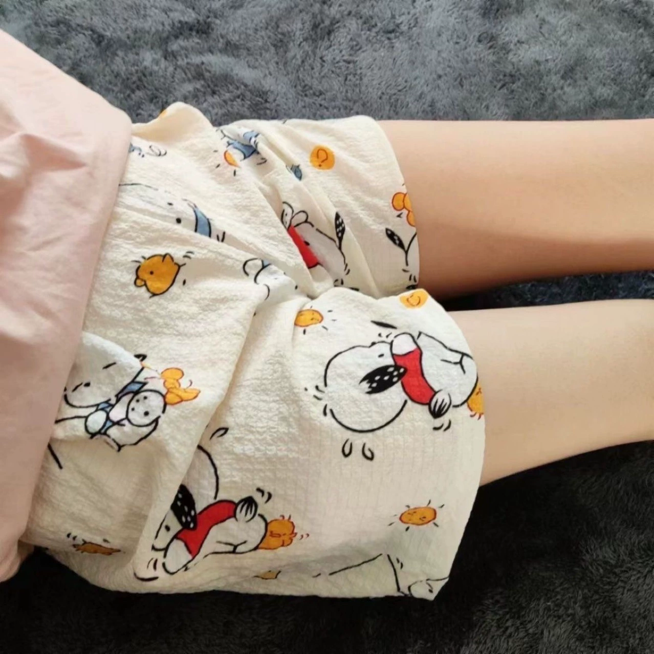Мультяшные тонкие брюки, шорты
