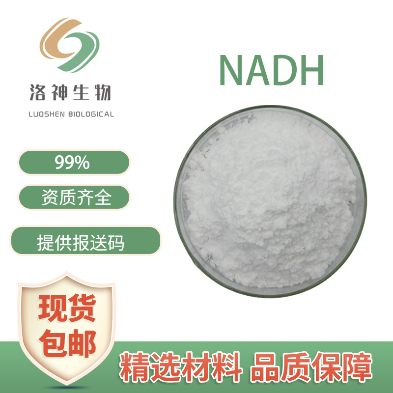 包邮99%NADH β-烟酰胺腺嘌呤二核苷酸现货供应还原型辅酶ⅠNADH