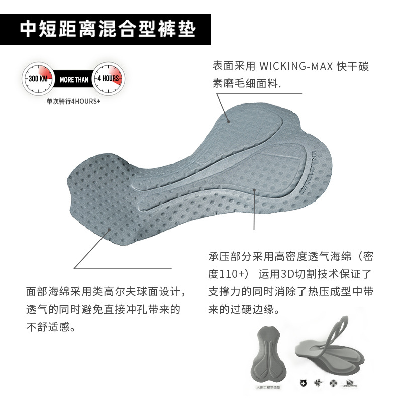 Lanpada 2022 otoño y el invierno Nueva lana a prueba de viento ciclismo pantalones los hombres al aire libre caliente protección solar bicicleta montar