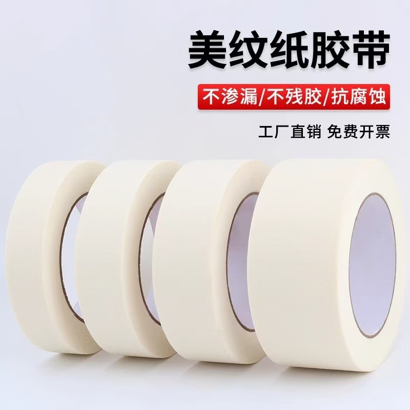 Лента малярная Meiwen белая 0.8см x 20м