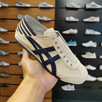 Обувь Putian, оригинальная повседневная обувь Onitsuka Tiger, парусиновые полутапочки, летние дышащие универсальные белые туфли без шнуровки для ленивых
