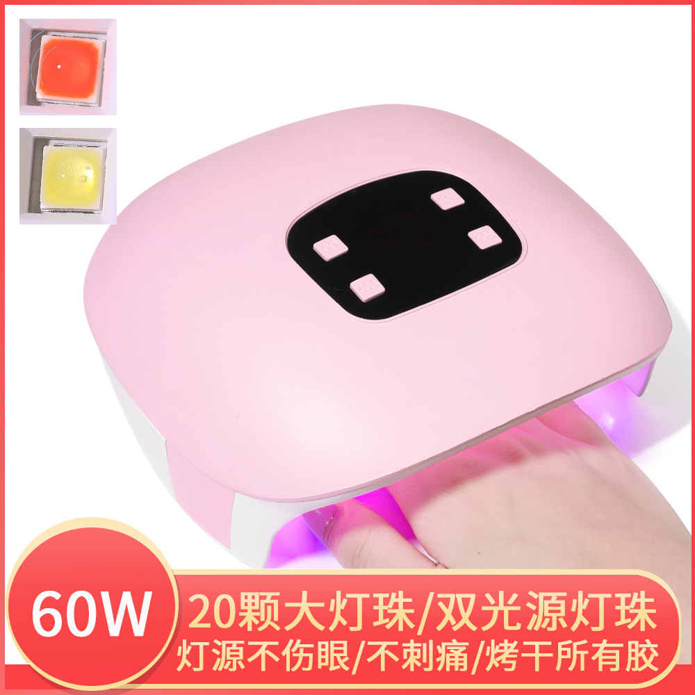 LED light source for manicure for nails