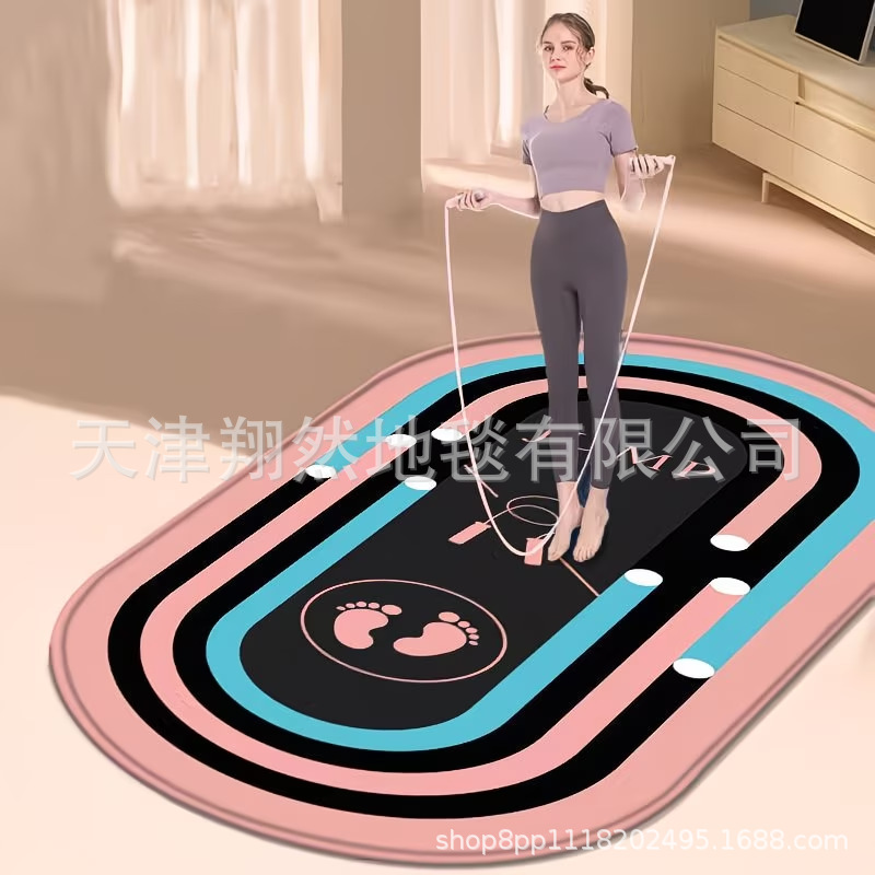 non-slip shock-absorbing jump rope