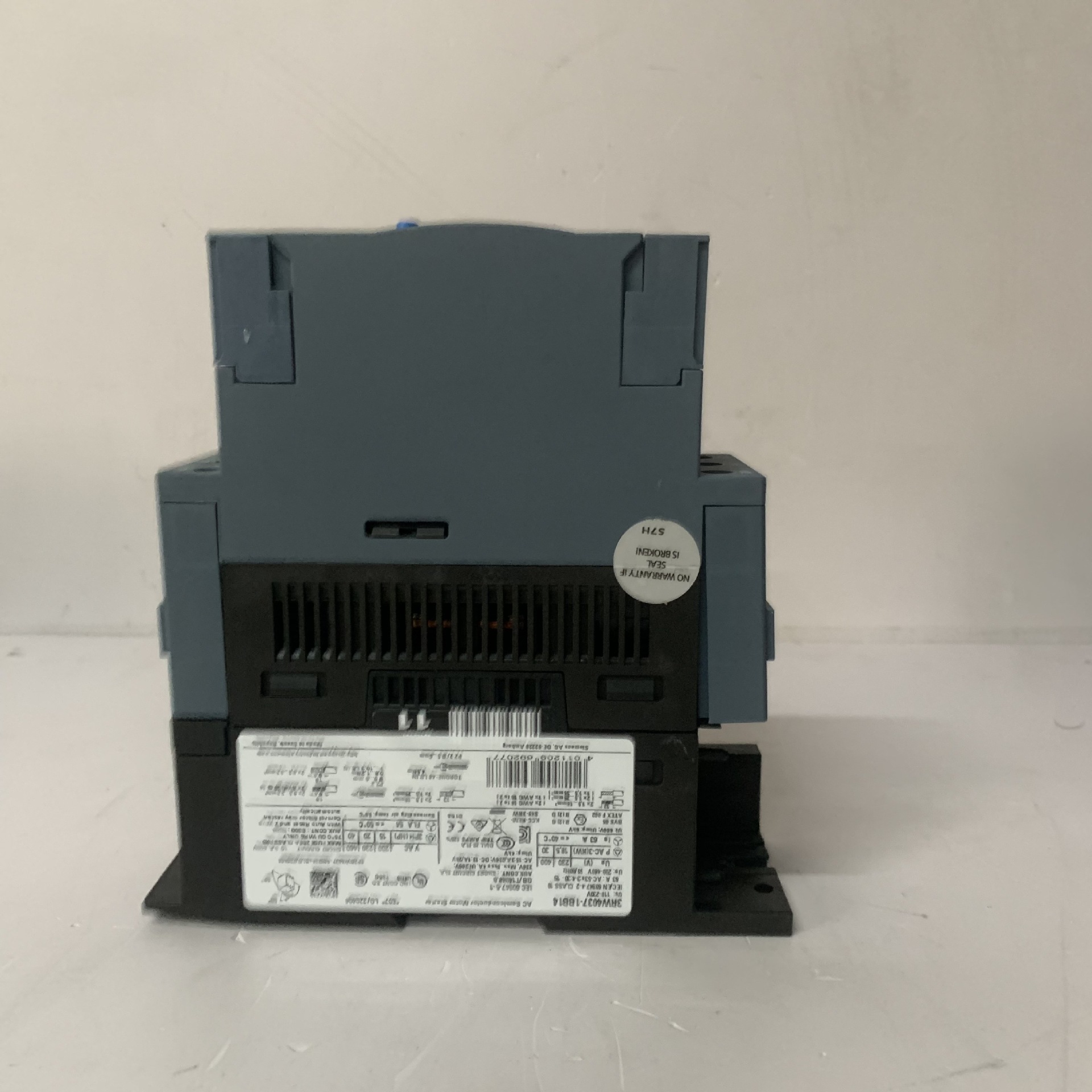 西门子	低压电气	3RW40371BB14	3RW4037-1BB14	软起动器