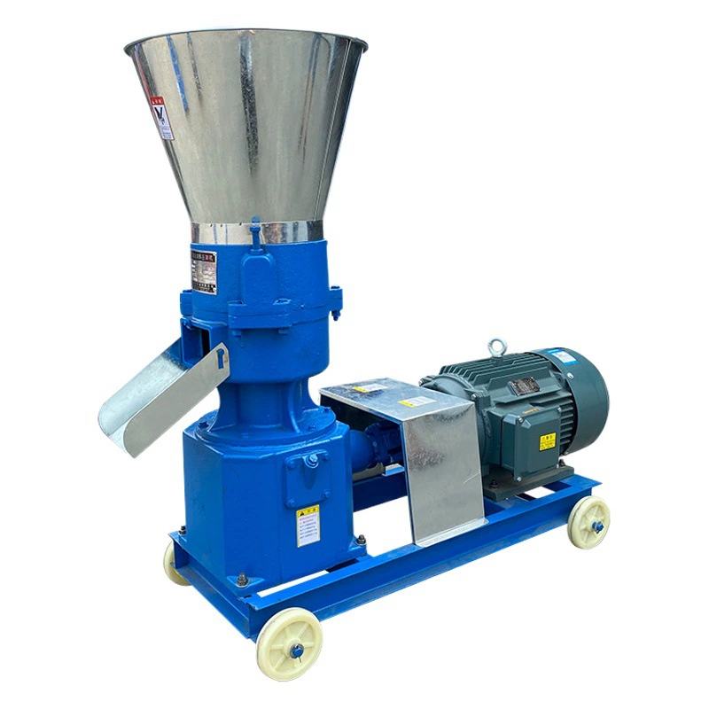 Большое оборудование для переработки, электрическая машина для производства гранул, новый гранулятор для корма для кур, коров и овец, небольшой бытовой производственный гранулятор для заводов по разведению