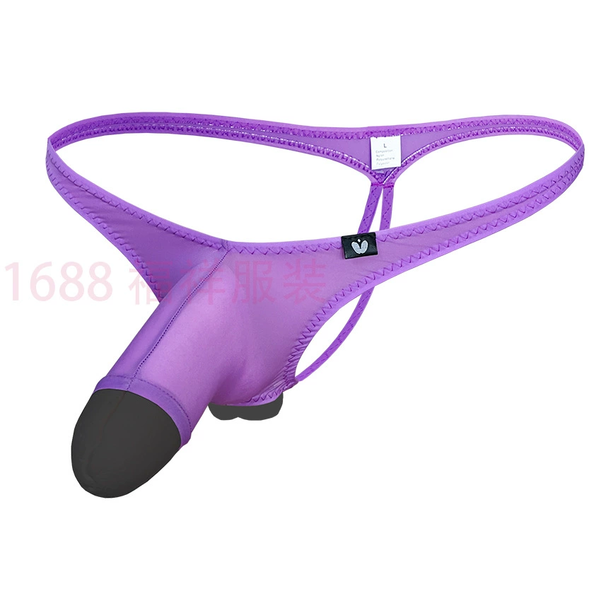Мужские открытые брифы-стринги, тонкая полая сетка, размеры M–XXL (50–90 кг)