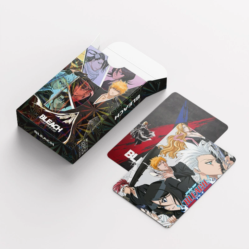 92 карточки коллекции за пределами границ BLEACH аниме мини наклейка поздравительная карта Японская двухсторонняя LOMO карта