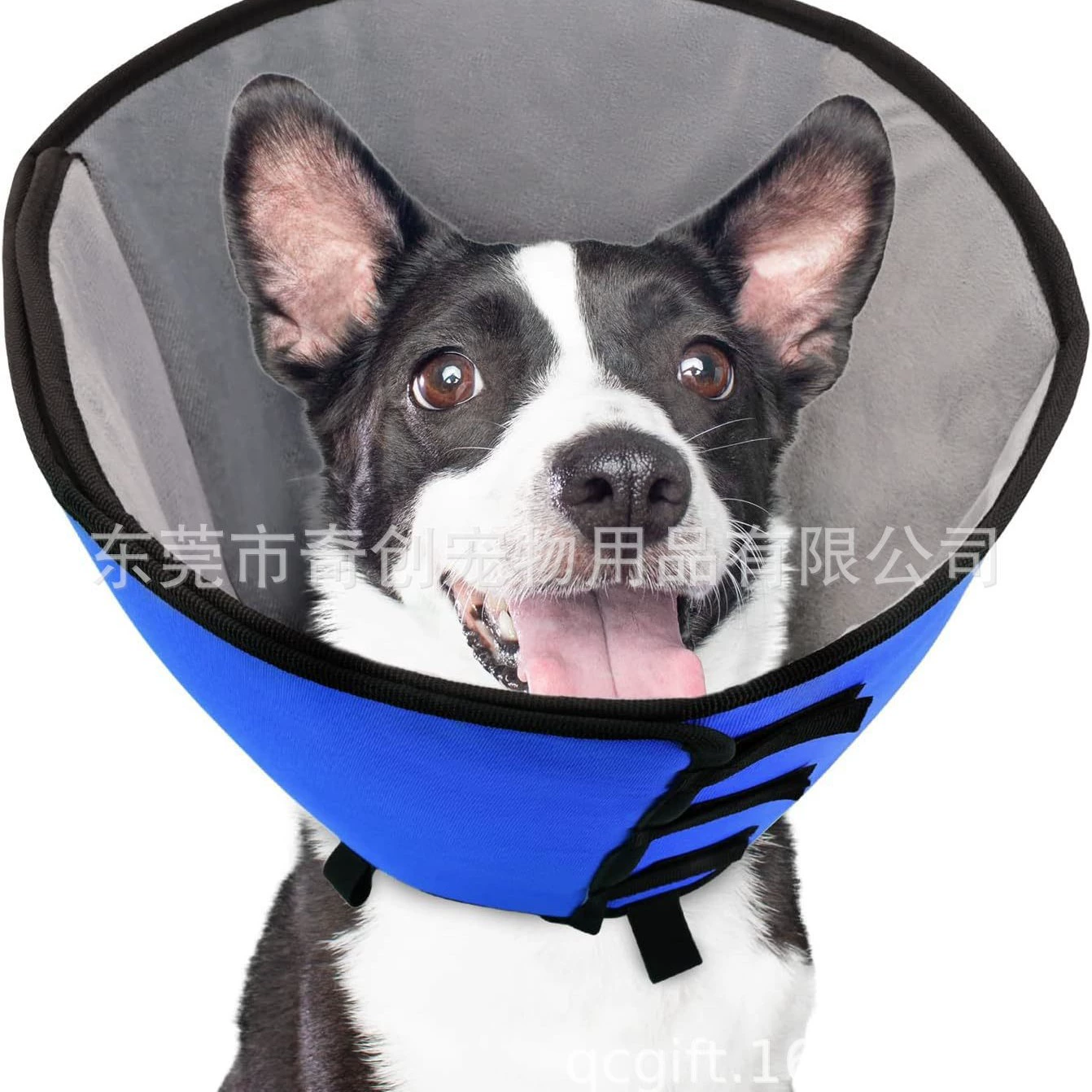 Конус для собак подходит для больших и средних собак и кошек, водонепроницаемый заменитель конуса для собак, мягкий ошейник для восстановления домашних животных