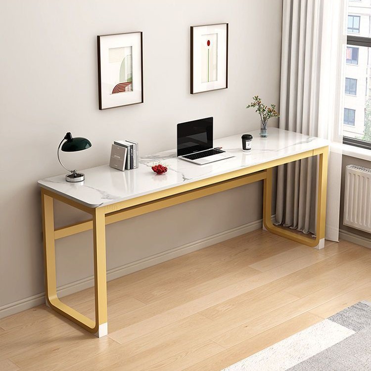 Slate Desk, Light Luxury Modern Long Table, Bedroom Wall-Mounted Narrow Study Desk, Bedroom Home Writing Desk, Computer Desk