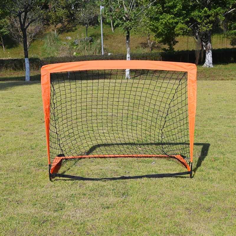 4X3 축구 목표-주황색(2개)