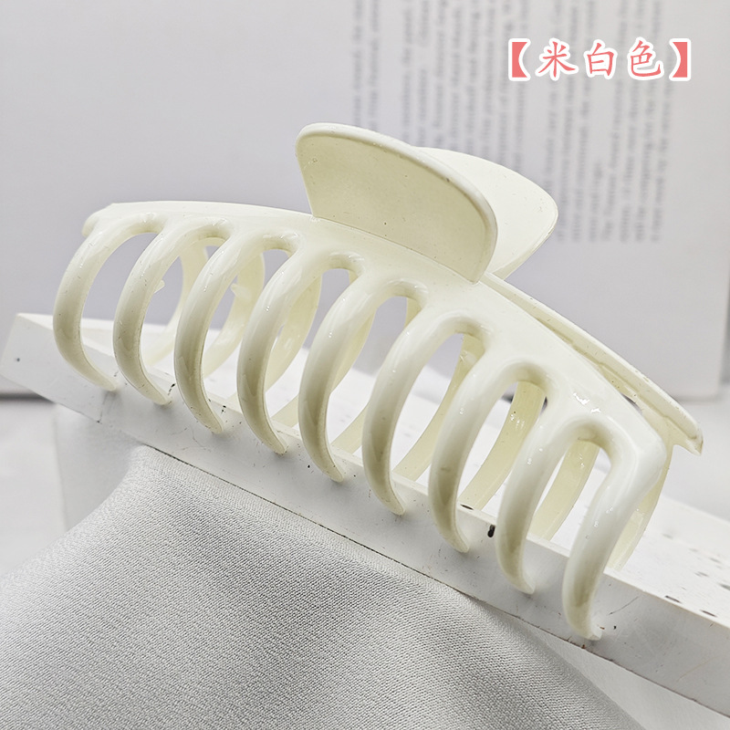 Personalizado Amazon brocas de pelo quilla grande raspar brocas de cabello estriado garra bandeja brocas de cabello tocado transfronterizo clip de tiburón al por mayor