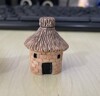 Moss micro -landscape ornaments 6 thatched house house resin small house creative crafts Zakka wind