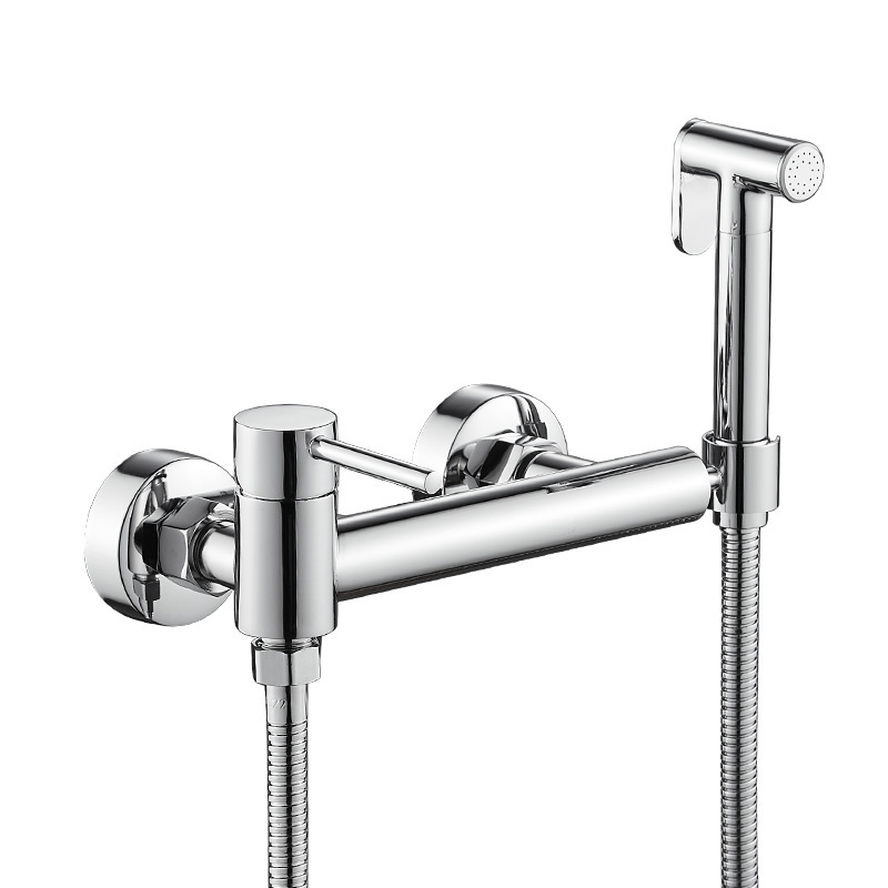 All-copper shower and women's washer faucet new hot and cold all-copper spray gun suit bidet hot and cold toilet faucet