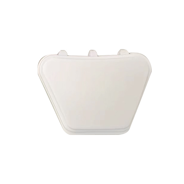 Dental caja de dientes de color caja trapezoidal caja de almacenamiento de dientes titular caja de dentadura caja corrector caja de dientes caja de tirantes