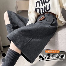 七分休闲西装裤女秋冬2025新款显瘦直筒阔腿九分小个子加绒阔腿裤