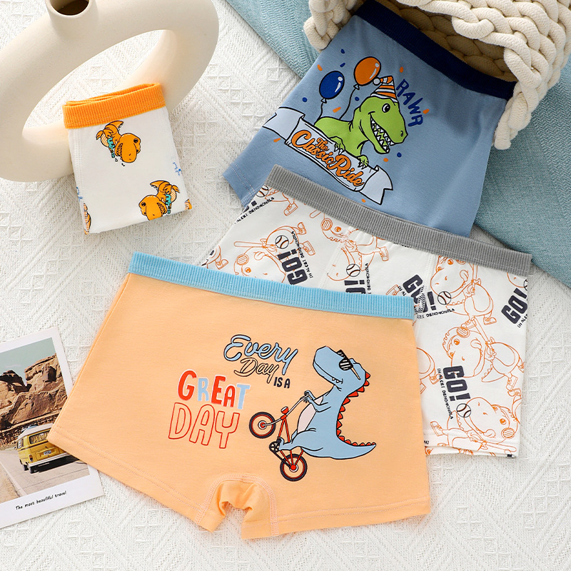 Desarrollo de malla de dibujos animados suave transpirable panty elástico para niños calzoncillos casuales cómodos para niños