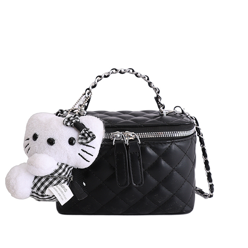 Bagos de mano de viento de fragancia para mujeres 2026 nueva moda cadena de diamante bolso de hombro ligero bolso de caja de nicho image 10