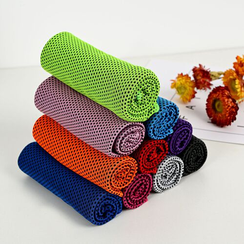 Double-layer summer ice towel, yoga mountain climbing, cold-sense ice towel, cooling towel, cold-sense ice towel, printed LOGO manufacturer wholesale