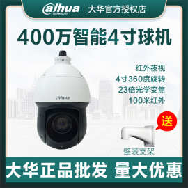 大华400万200万4寸网络智能变焦球机4223夜视DH-SD-4423-D-I 4220