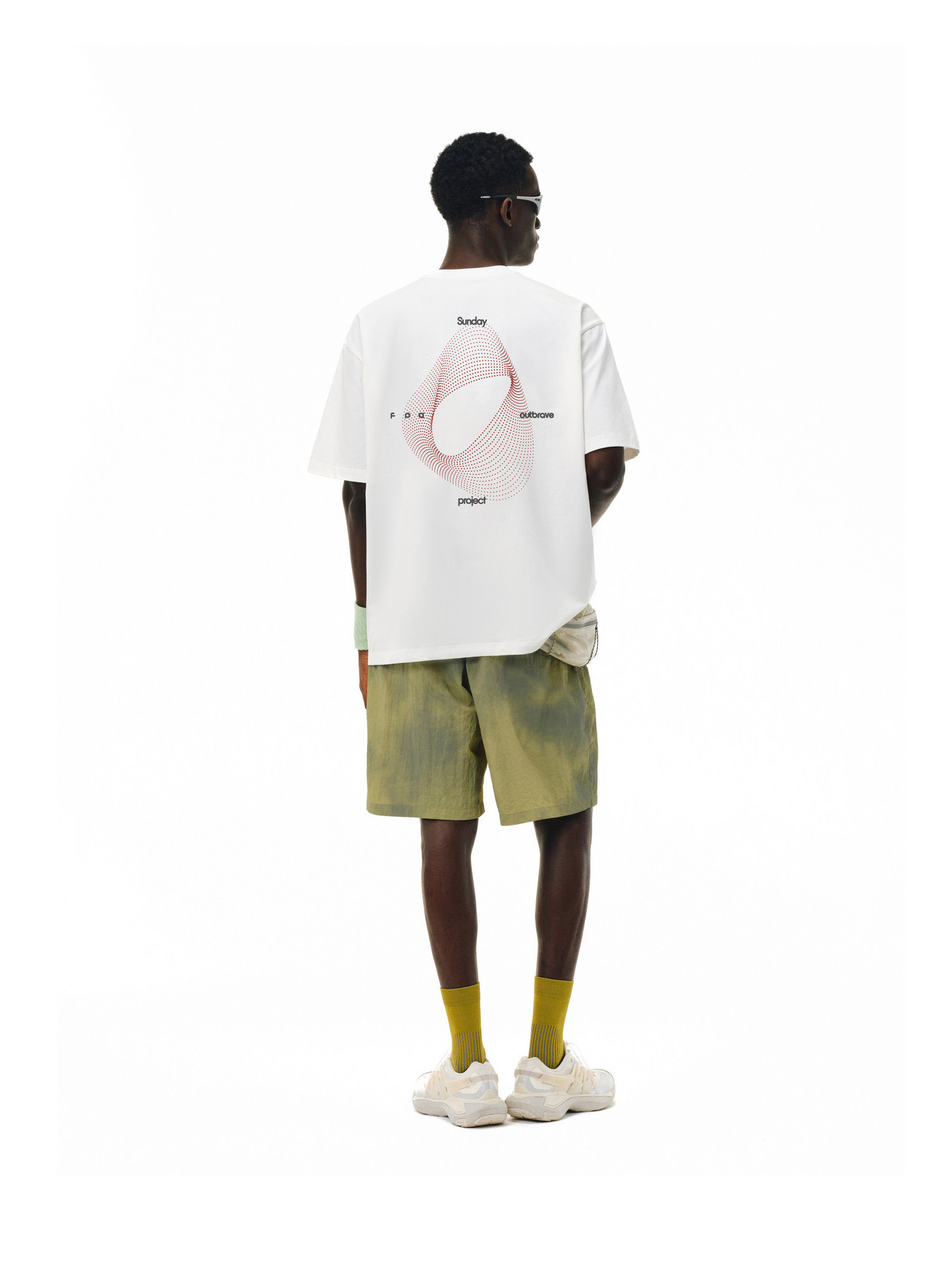 Fba Sports Cool Ice-Silk Short-Sleeve 2025 New Summer Couple Design Niche Print Loose National Trend T-Shirt