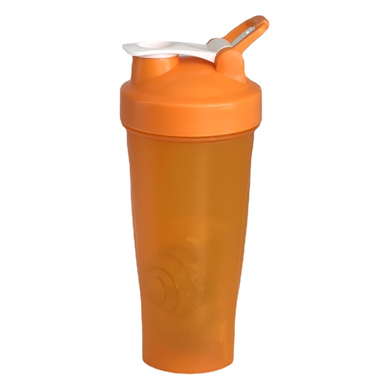 600ml plastic shake Cup protein powder milkshake cup portable fitness sports Cup shake Cup logo factory direct supply