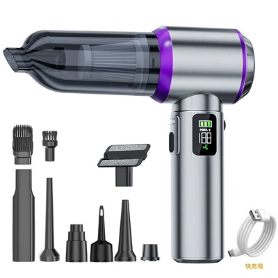 Motor Household Handheld Dust — Tozsoranlar - st-6703bplussilver-purple-111v-17000pa