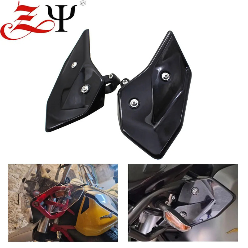 Suitable for Moto Guzzi V85Tt Motorcycle 19-24 Years Modified Side Windshield Protective Cover Deflector Suitable for Moto Guzzi V85Tt Motorcycle 19-24 Years Modified Side Windshield Protective Cover Deflector