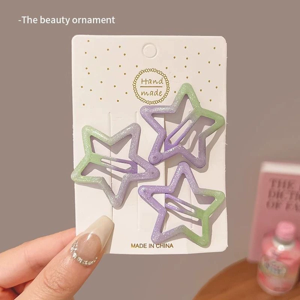Gradient green and purple three-pack