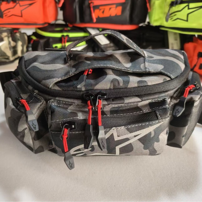 Kenjia 2 Crossbody Bag Cycling Outdoor Waterproof Waist Bag Casual Motorcycle Motorcycle Cosmetics Bag Motorcycle Crossbody Bag