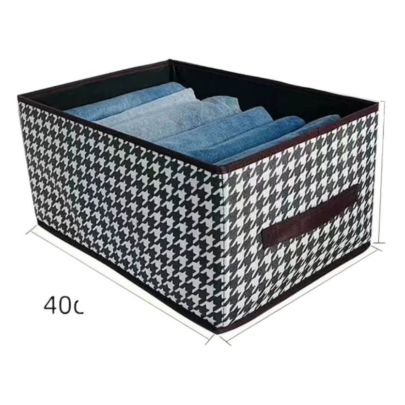 Тысячи птиц без крышки PP Коробка для хранения одежды брюки Коробка для хранения домашнего гардероба Коробка для хранения ящика для общежития