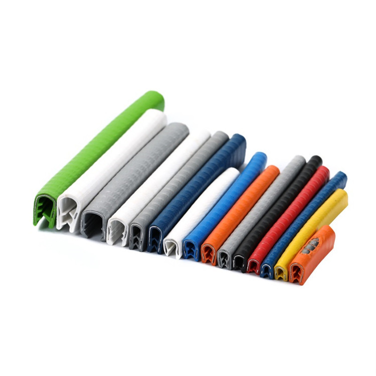 供应PVC骨架U型装饰条 钣金包边条桥架封边保护条 U型橡胶密封条