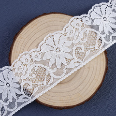 6cm classic lace edge, polyester-amine lace single wave edge underwear dress sleeve lining for wedding dresses