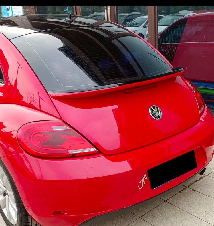 Suitable for 13-21 Models of the New Volkswagen Beetle, Modified for 17-18 Models, Original Factory Style Rear Wing, No-Drill Roof Wing