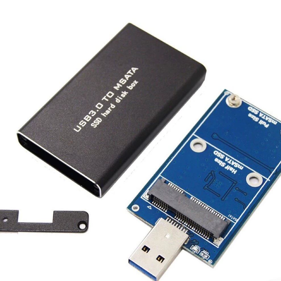 Прямой вставкой MSATA твердотельный жесткий диск коробка мини sata к USB3.0 ридер