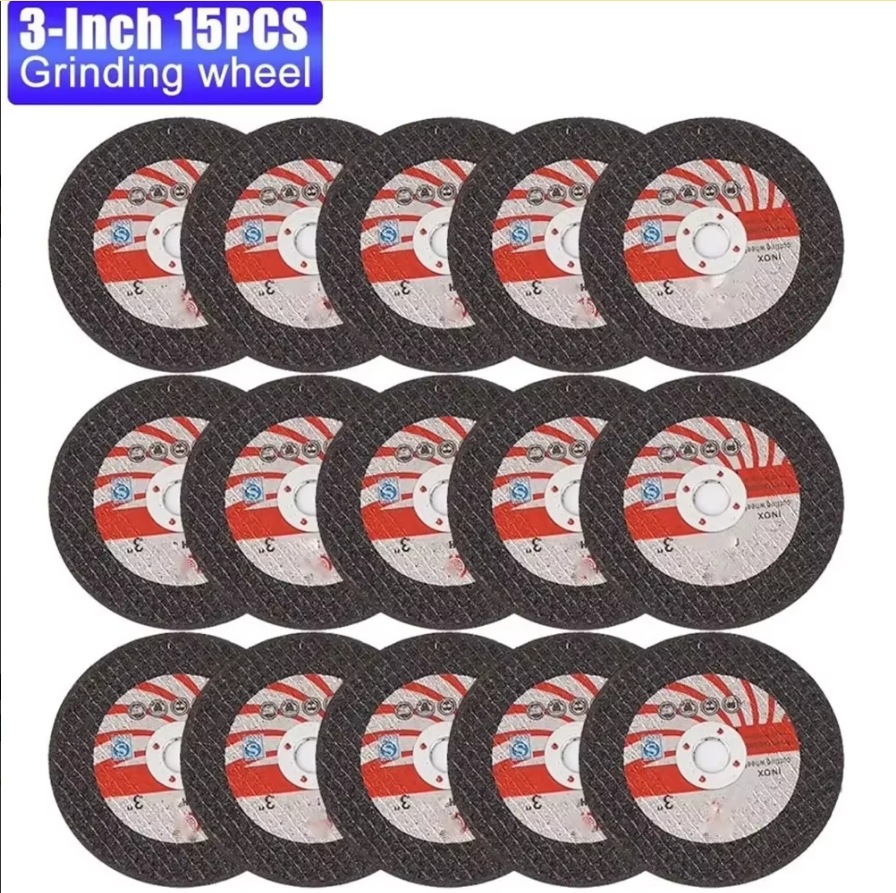 15 | 10 | 5 PCS 75MM 미니 그라인더 디스크 나무 타일 대리석 콘크리트 금속 유리 톱날